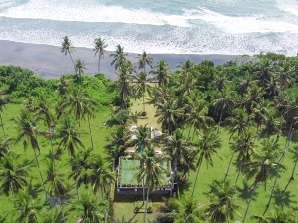 bali beachfront villa
