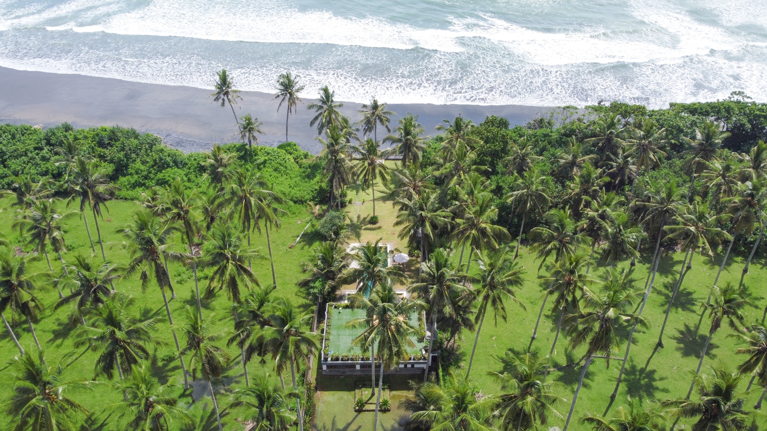bali beachfront villa